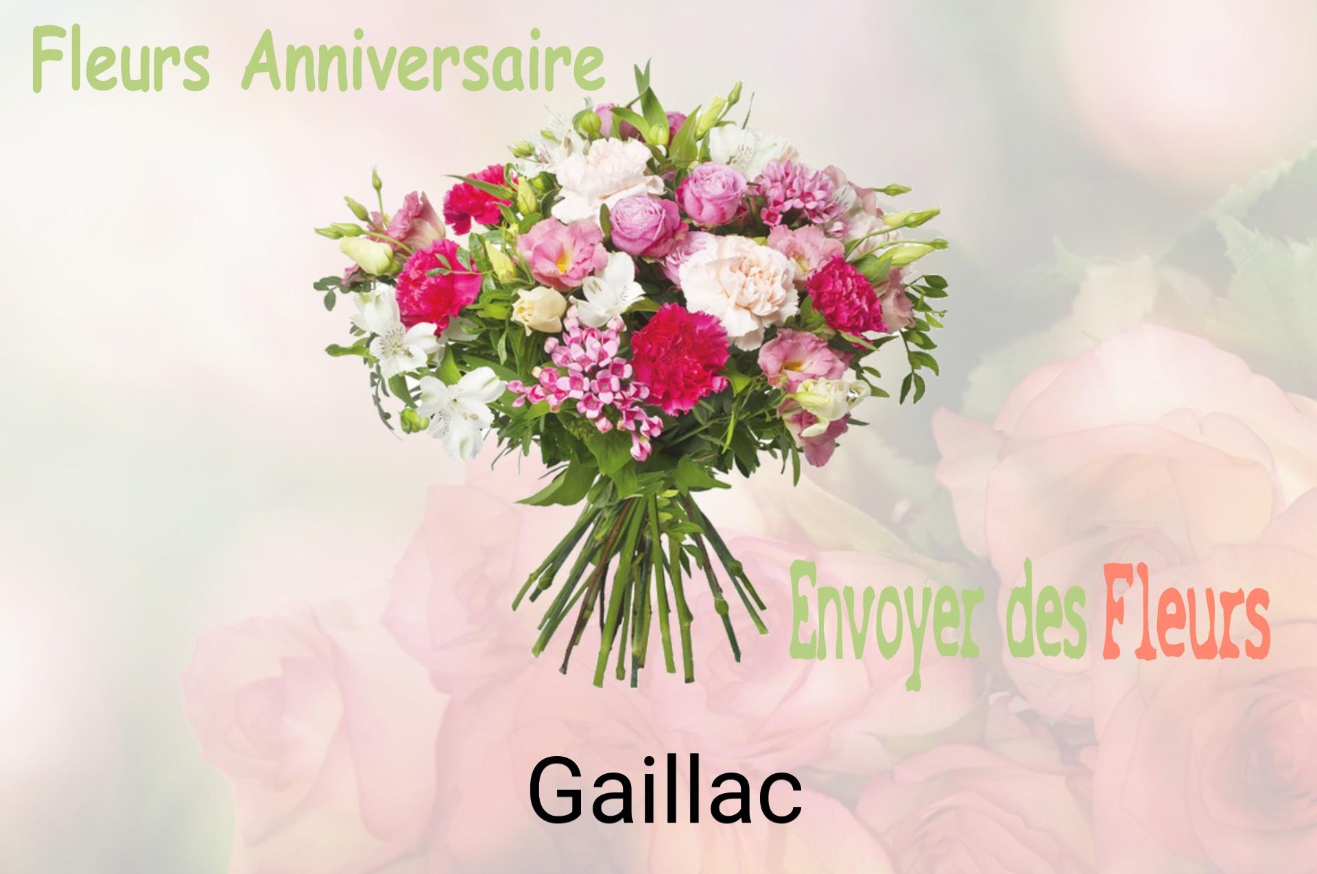 Bouquet de fleurs d’anniversaire livré à Gaillac